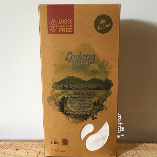 

Ocbd Tepung Serbaguna / All-Purpose Flour Gluten Free Ladang Lima 1Kg 4Yrc