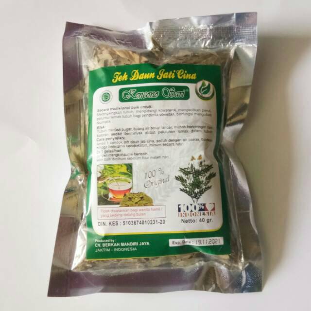 

Teh Herbal Daun Jati Cina aur Kencono Sari