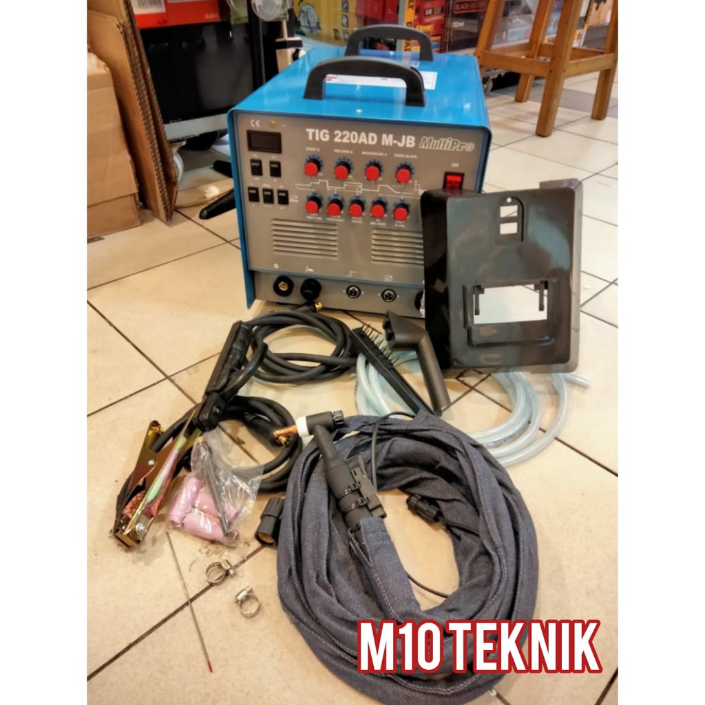 Mesin Las Mosfet Inverter AC/DC MULTIPRO TIG 220AD M-JB TIG 220 AD MJB