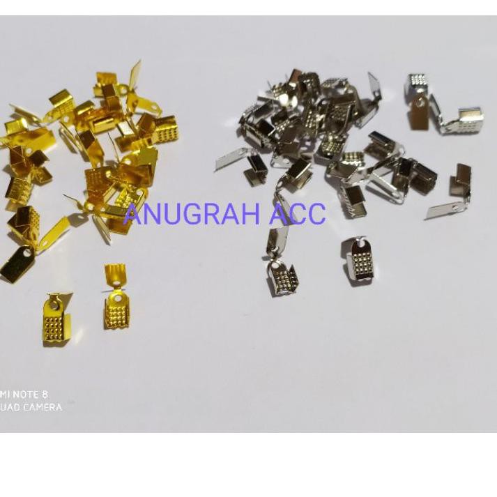 

MALL Bahan kerajinan tangan Jepit tali / klep ujung tali