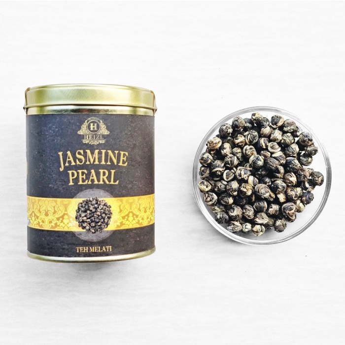 

(BISA COD) Jasmine Pearl Tea (Teh Hijau Aroma Bunga Jasmine / Melati ) - 60gr