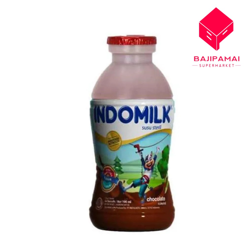

INDOMILK KIDS Botol COKELAT 190 ML