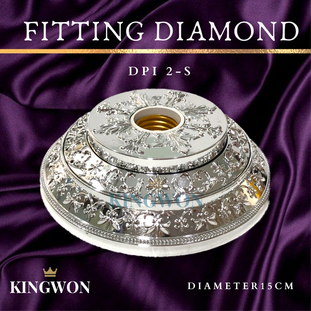 FITTING LAMPU PLAFON HIAS DIAMOND DPI 2 S KINGWON