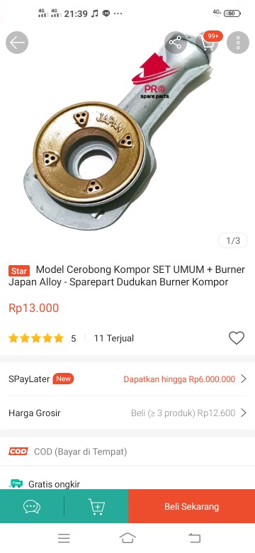Model Cerobong Kompor Set Umum + Burner Japan Alloy - Sparepart Dudukan Burner Kompor Gas Multi