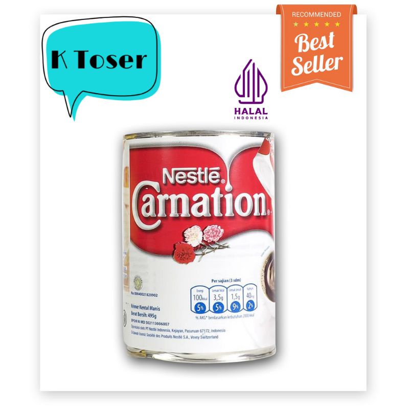 

Susu Kental Manis Carnatiom 495gr
