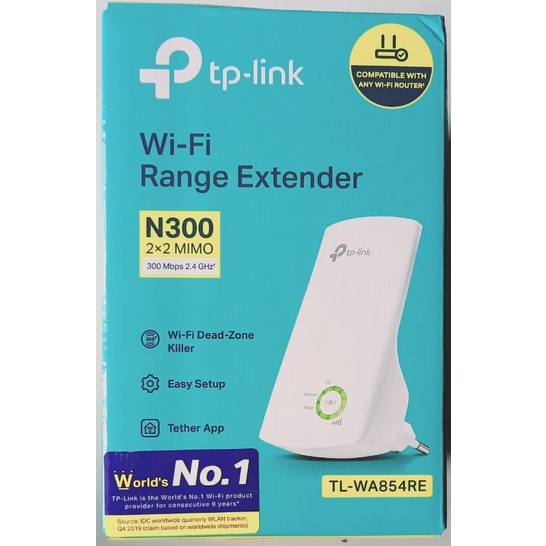 TP-LINK TL-WA854RE 300Mbps Wi-Fi Range Extender TLWA854RE TPLINK