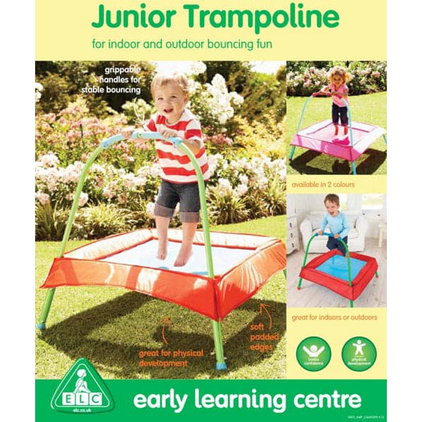 Elc Toys Junior Trampoline Mainan Elc Anak Trampoline Mini Original Shopee Indonesia