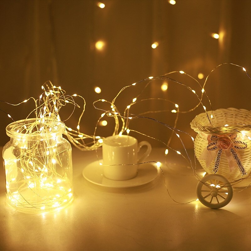 LAMPU HIAS TUMBLR LED KELAP KELIP WARNA WARNI LIGHT RAINBOW KAWAT HIASAN DINDING DEKORASI RUMAH BALON PVC CANTIK FREE BATERAI SILVER WIRE FAIRY HOME CHRISTMAS DECORATION HOLIDAY LIGHTING TWINKLE WEDDING