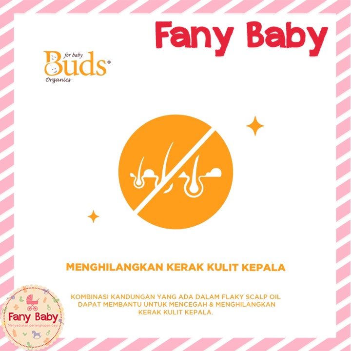 BUDS FLAKY SCALP OIL 100ML