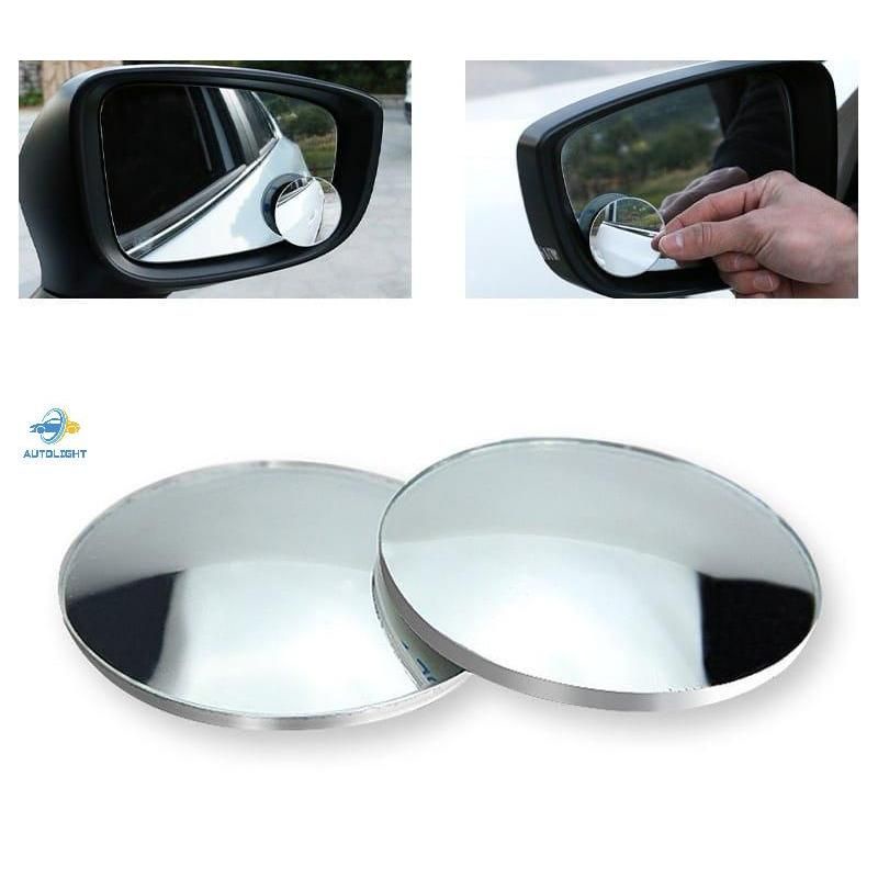 KACA SPION CERMIN TAMBAHAN BLIND SPOT 360°MIRROR 2 IN 1 ADJUSTABLE