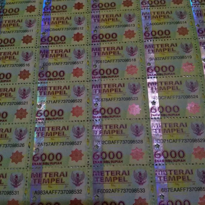 

BARANG BARU Perangko 6000