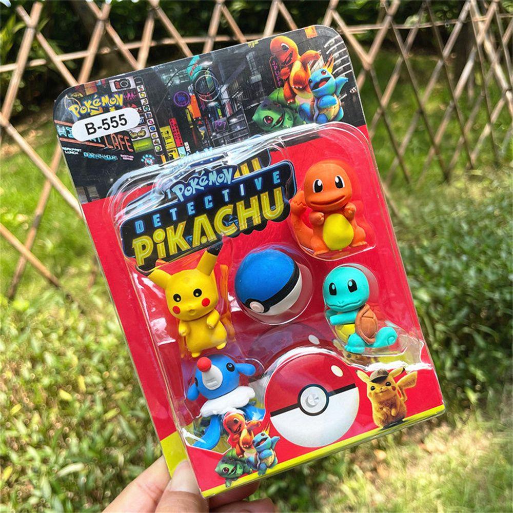 Mxbeauty Pokemon Eraser Kreatif Perlengkapan Sekolah Untuk Siswa Kartun Alat Tulis Koreksi Perlengkapan