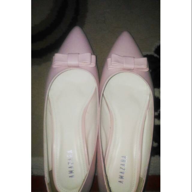 PRELOVED AMAZARA CATRICE PINK FLATSHOES