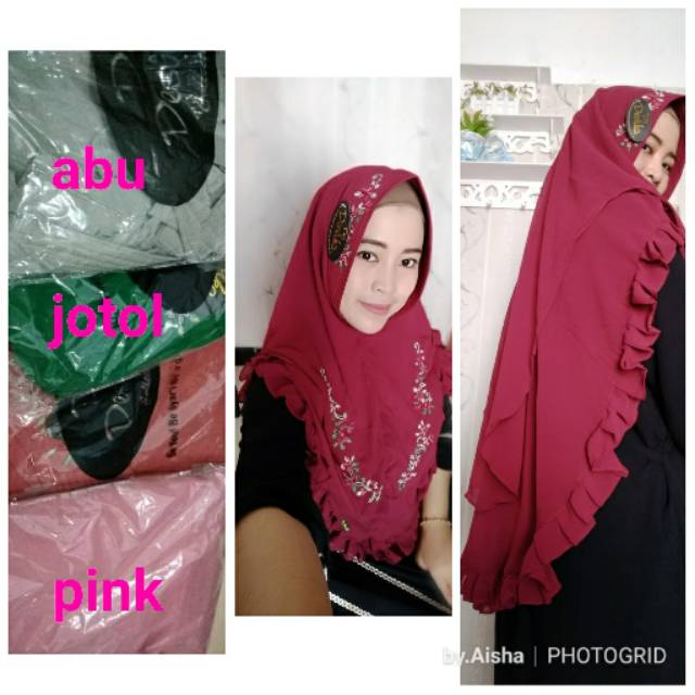 Desvika khimar sulam