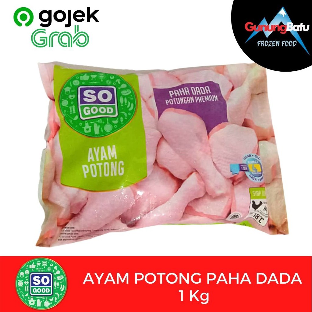 

SO GOOD AYAM POTONG DADA PAHA 1Kg