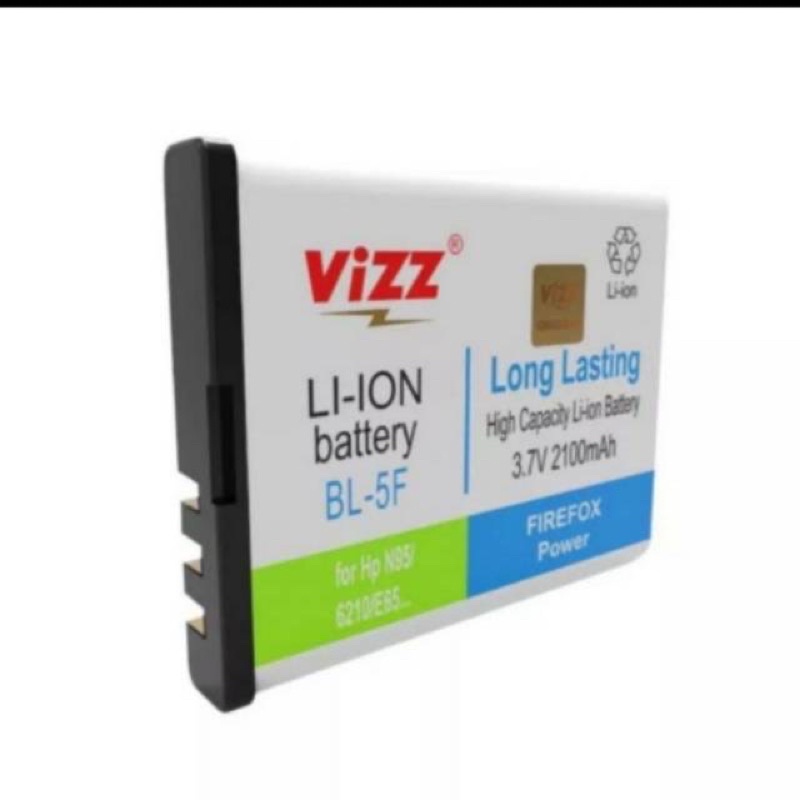 lBaterai Batre Original Vizz Double Power Nokia BL5F Double Power Vizz