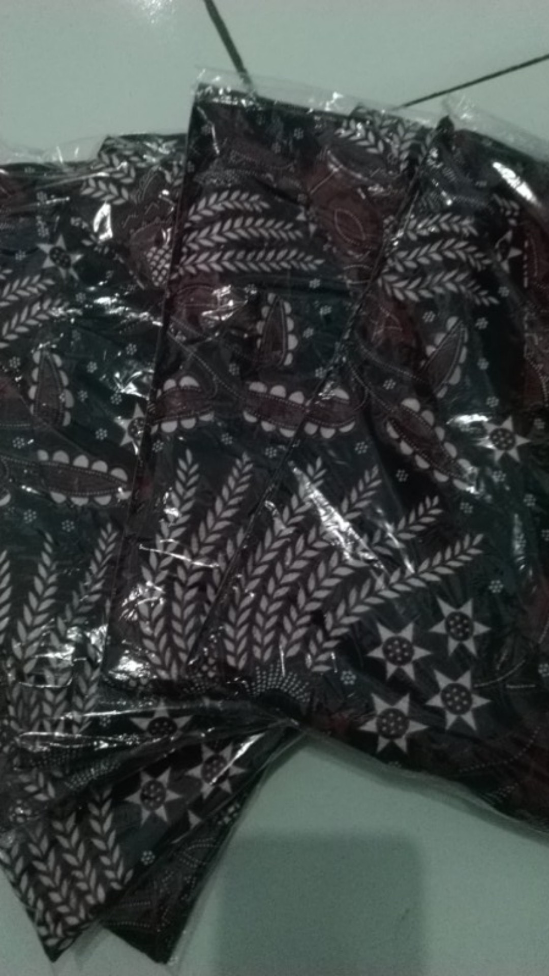 New Arrival Distro Kemeja Batik Pria Lengan Pendek Hem Original Manggar Merah