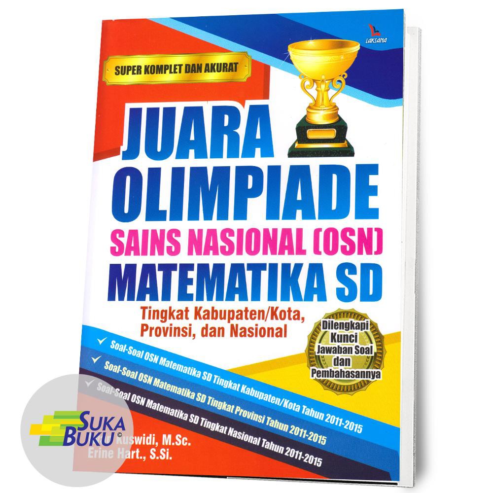 Jual Suka Buku Juara Olimpiade Sains Nasional Osn Matematika Sd