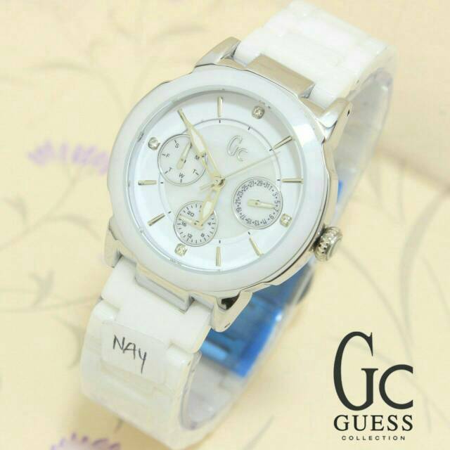 Jam Tangan Wanita GC Ceramic Chrono Aktif Premium