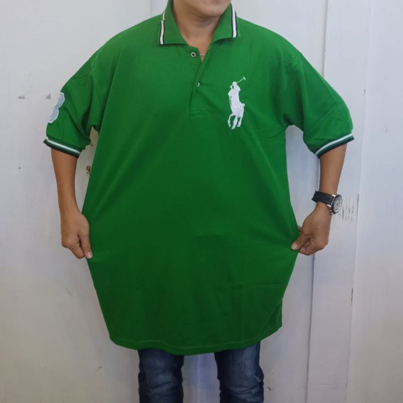 kaos kerah poloshirt BIGSIZE/JUMBO XXXXL - COD