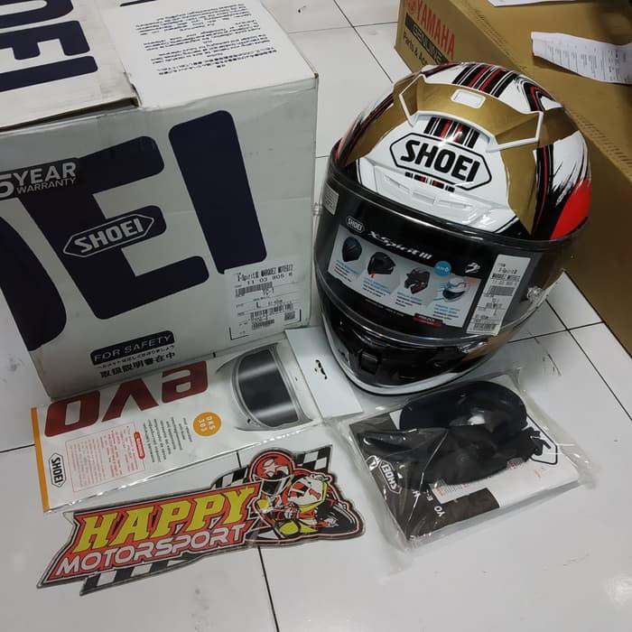 HELM SHOEI X-SMARQUEZ MOTEGI2 EUROFIT ORIGINAL DOT SIZE L