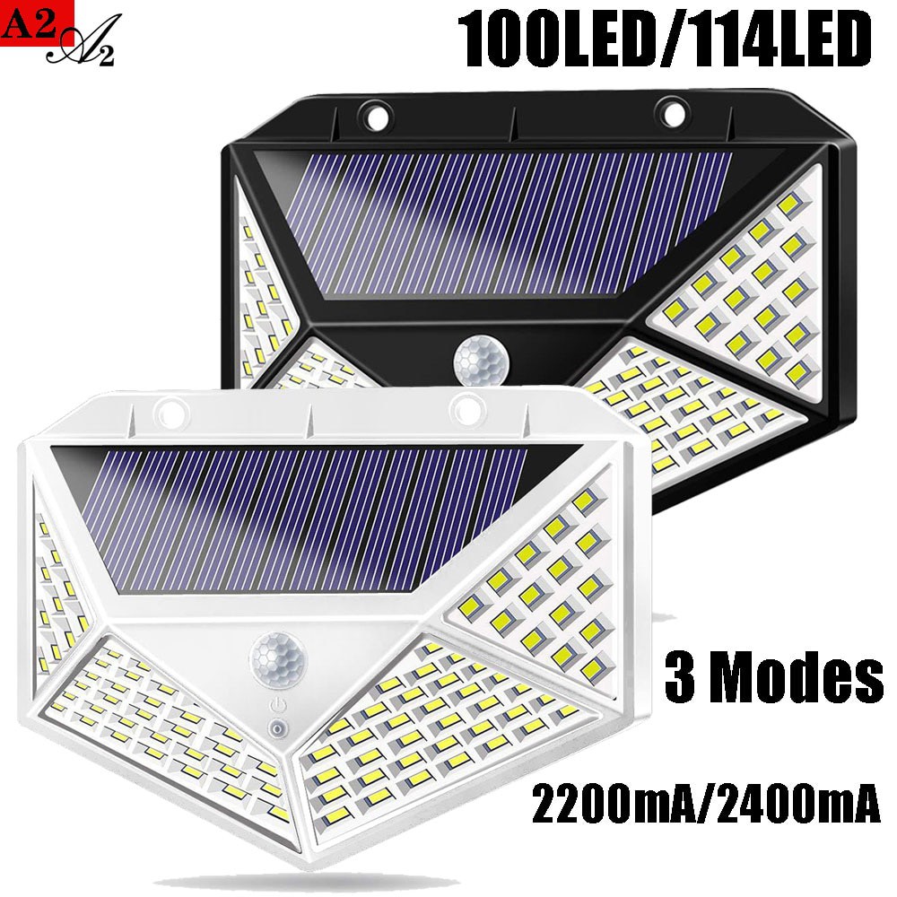 LAMPU TAMAN LED SOLAR PANEL SENSOR GERAK