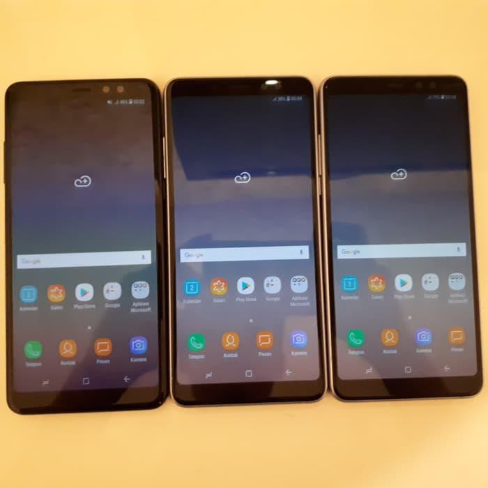 Handphone Second Samsung A8 Plus 2018 Ram 6gb Bekas Hp Bekas Shopee Indonesia