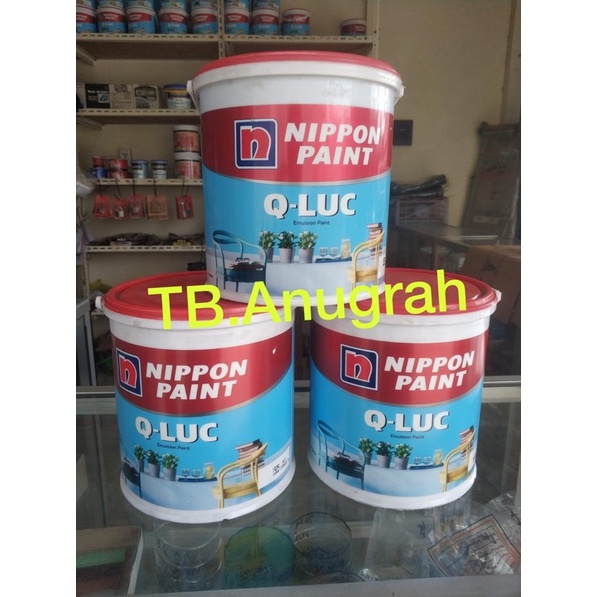 Cat Tembok QLUC 5kg Nippon Paint Kemasan 5kg / Q-LUC / Q LUC / 4.5Kg / Cat Murah