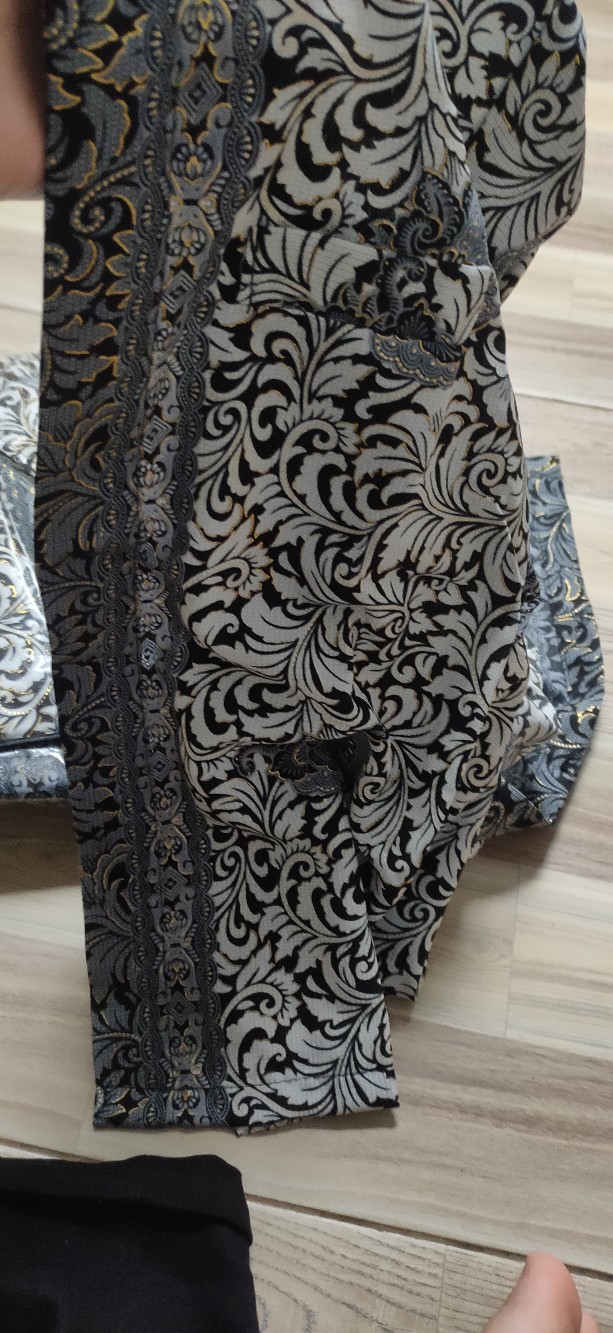 Lembayung.id / Kemeja Batik Lengan Panjang Keong Silver