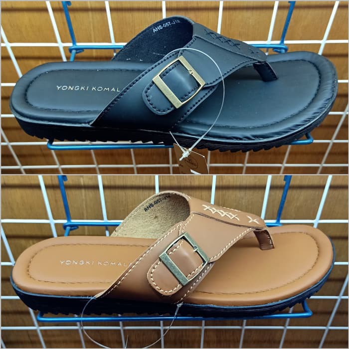 Dijual SANDAL JEPIT PRIA YONGKI KOMALADI SENDAL DEWASA - Hitam, 40 Limited