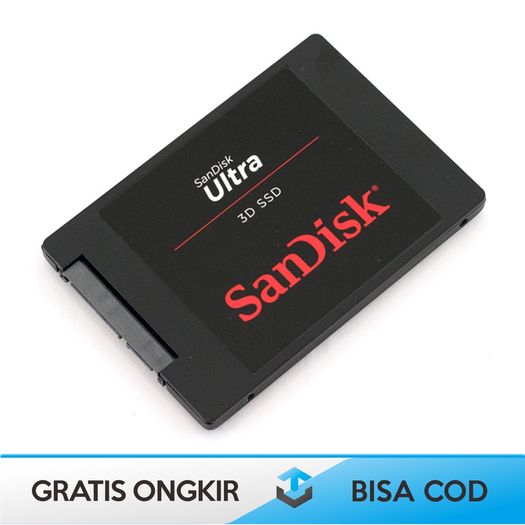 SANDISK ULTRA SSD 3D 250gb - 500gb - 1TB FASTER BOOUTING DAN GAMING