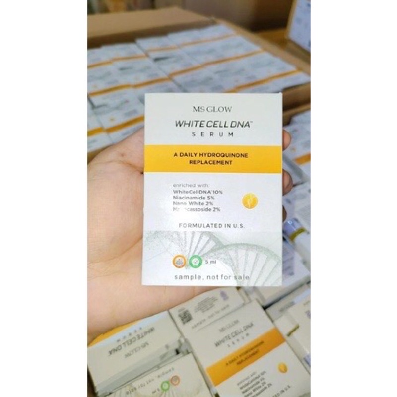 SERUM WHITE CELL DNA MINI 5 ml  by MSGLOW