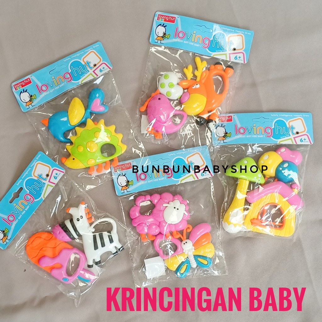  Mainan  Kerincingan  Bayi  Perlengkapan Baby Newborn Lucu 