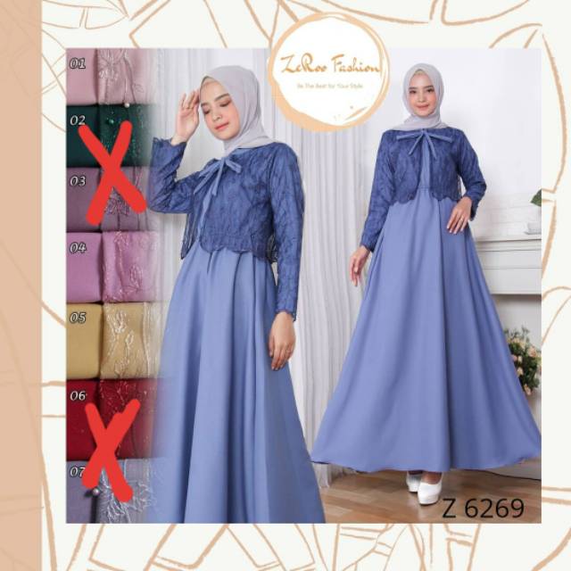 Baju brokat / baju brukat / baju kondangan / dress kondangan / gimmi dress