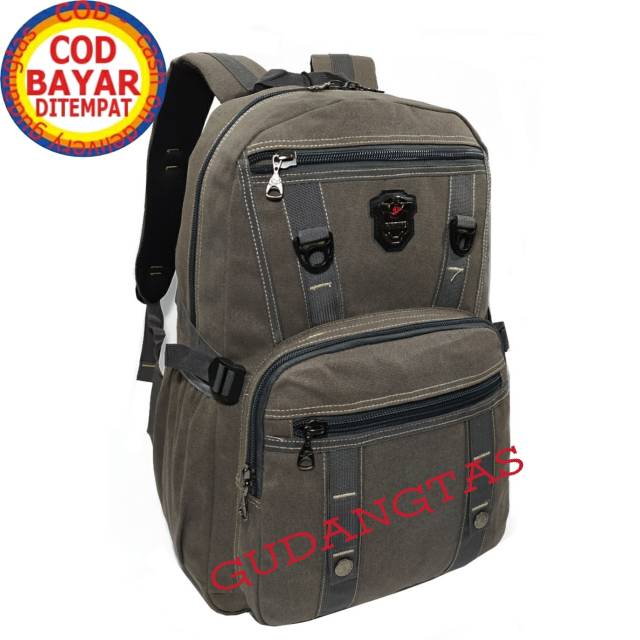 Tas ransel FORTUNE KANVAS  sekolah 20500152