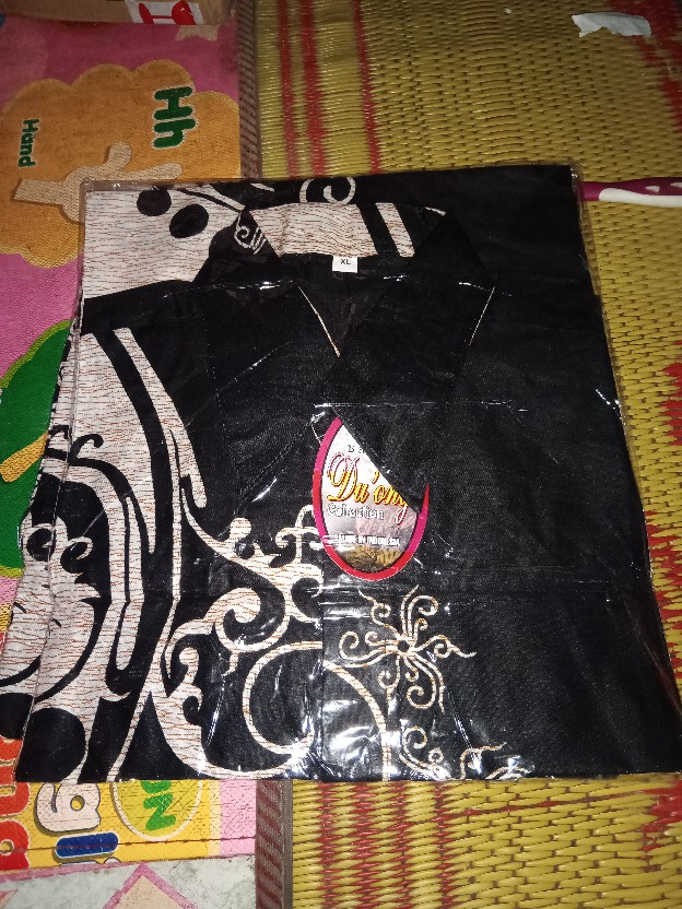 Bswart Batik Hrb026 Kenongo Hem Pendek Padi Pekalongan M L Xl Batik Pria Murah Modern Grosir