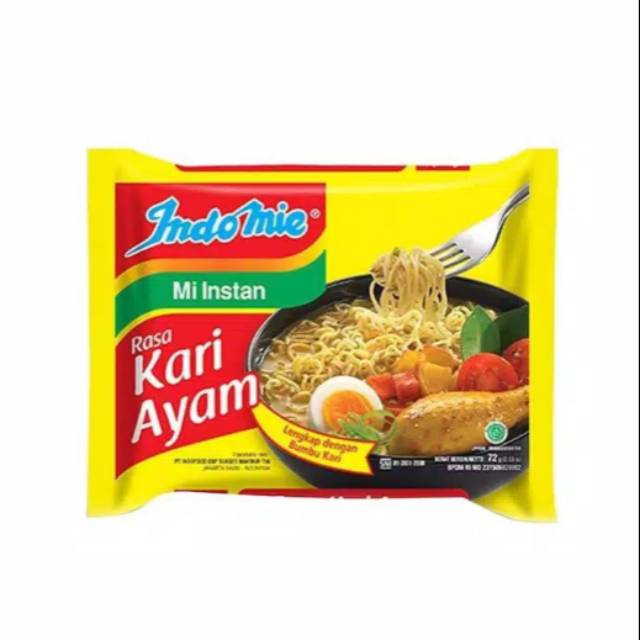 

Indomie Kari Ayam Bawang grg new 72gr