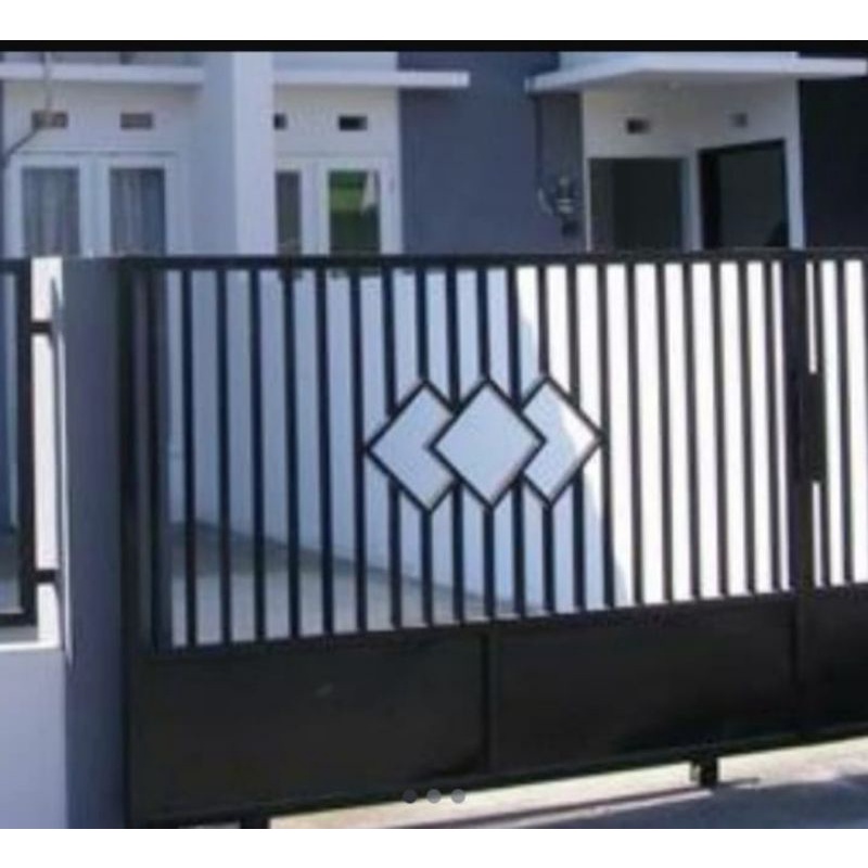 pintu dorong minimalis