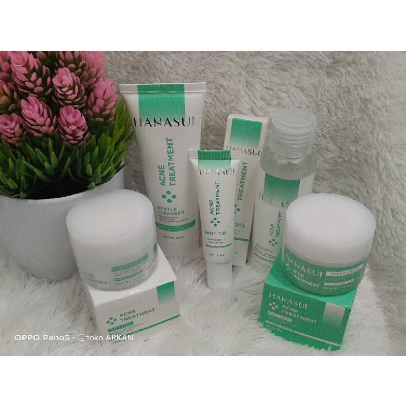 HANASUI PAKET ACNE LENGKAP