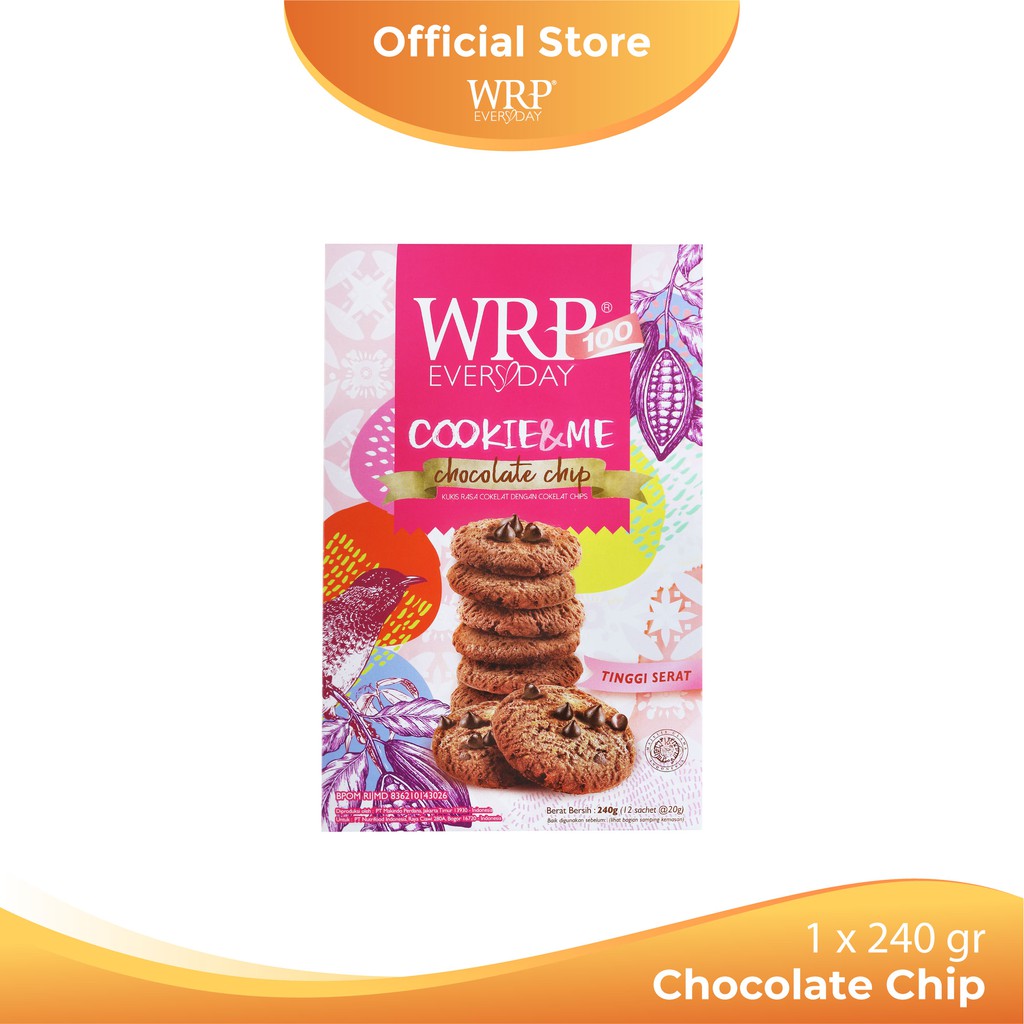 Wrp Cookies Chocolate 240g Shopee Indonesia