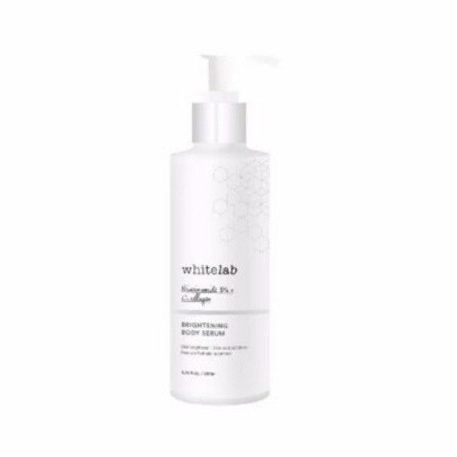 white lab body serum