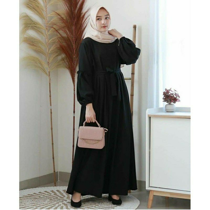 GAMIS LARISA // REMPEL TANGAN/AESPA MAXI DRESS