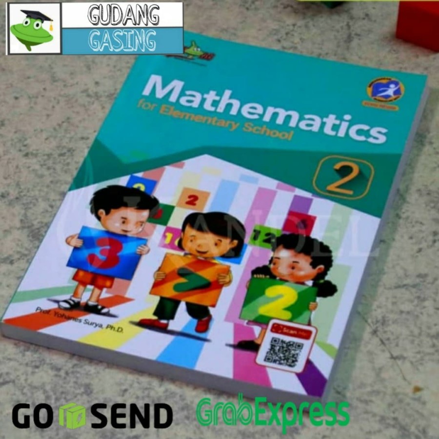 Buku Mathematics for Elementary School 1-6 (K13) 6 Jilid Prof. Yohanes Surya