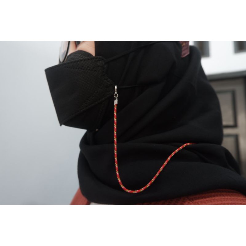 Kalung Masker / Strap Masker / Gantungan masker / Tali Masker (BISA UNTUK KONEKTOR)