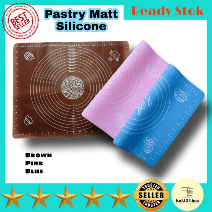 

KUE-PENGHIAS-ALAT- PASTRY MATT / SILICONE MAT/ ALAS ADONAN /SILMAT - COKELAT -ALAT-PENGHIAS-KUE.