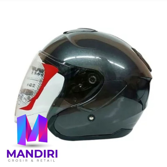 helm kyt kyoto gunmetal solid