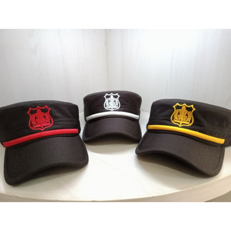 topi komando security warna coklat terbaru
