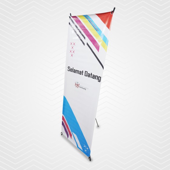 Cetak X Banner Luster 60 x 160 cm