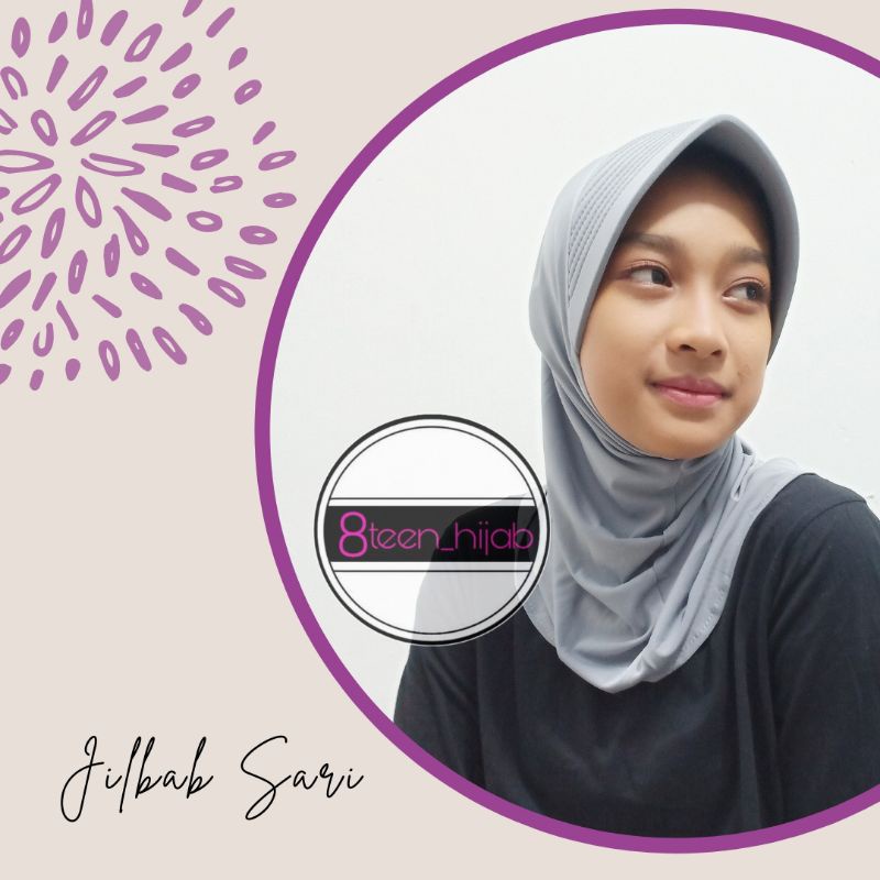 jilbab sari / jilbab sport by 8teen_hijab