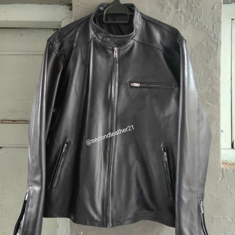 Jaket Kulit Bekas Model Klasik Polos Variasi